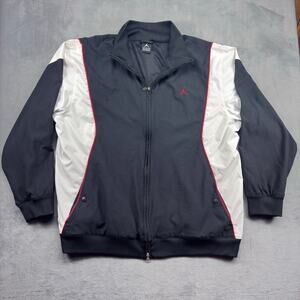 Air Jordan Full-Zip Track Jacket and Pants Men's 3XL Black/White/Red Basketball
